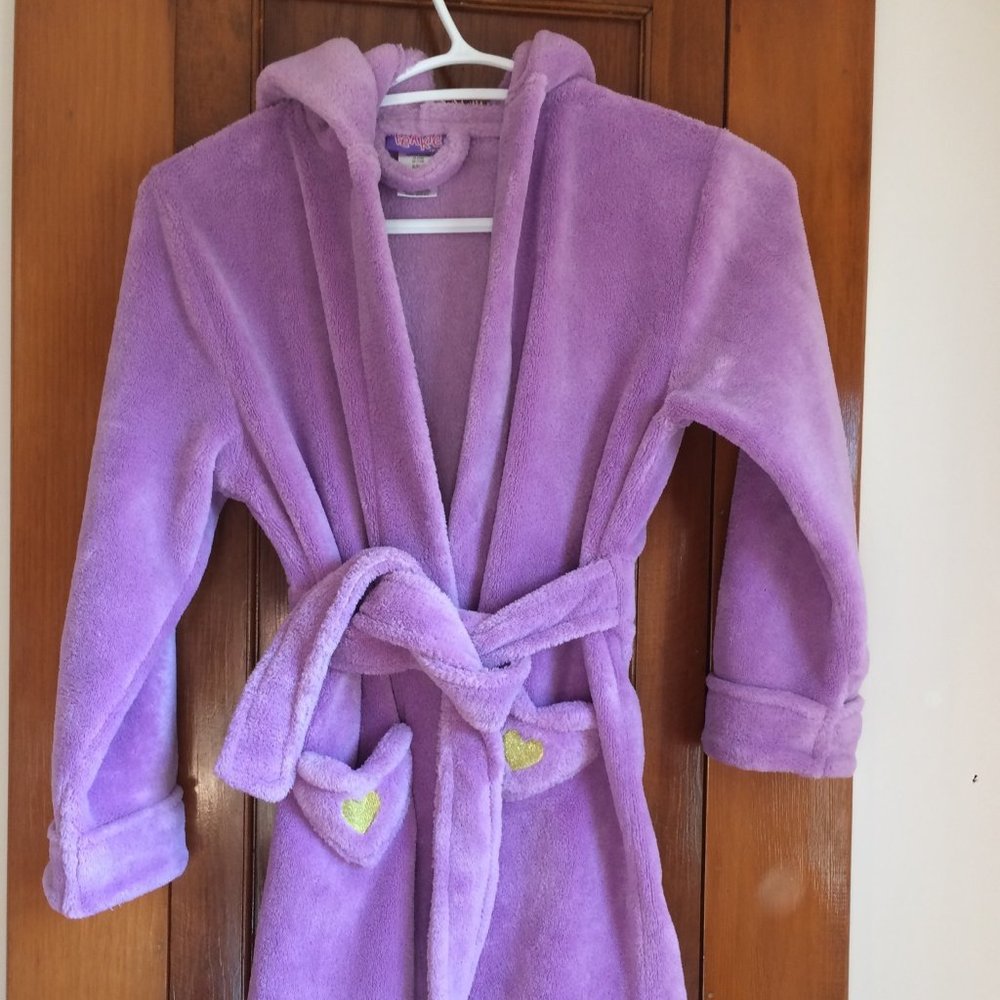 Super soft princess-style bathrobe